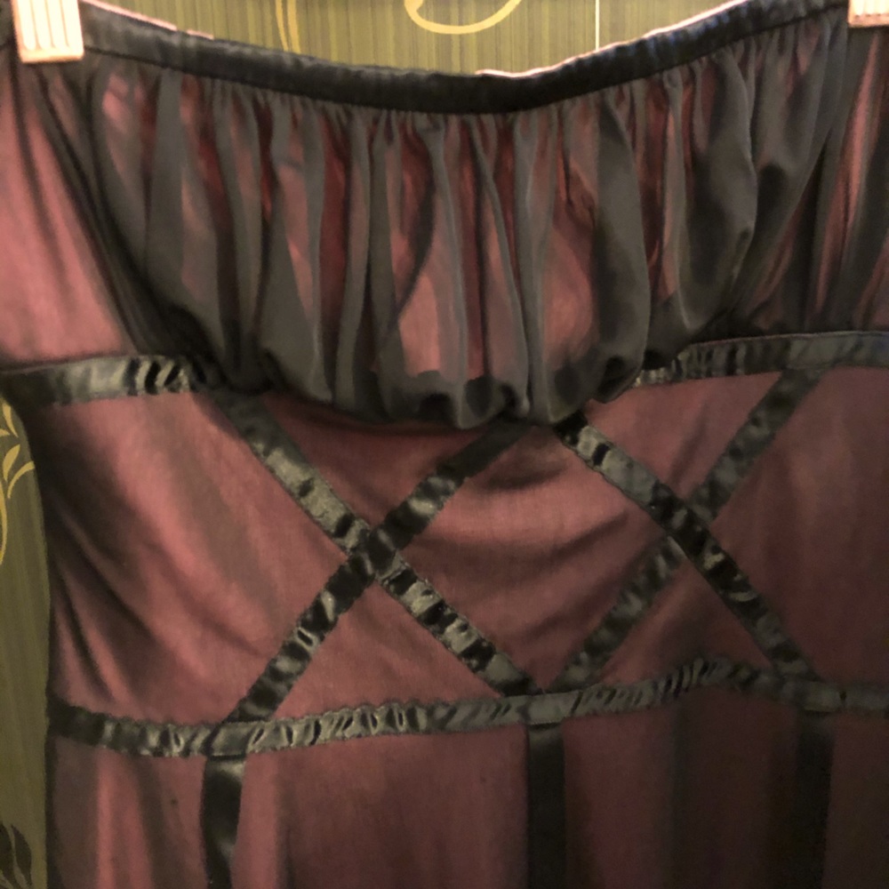 Burgundy Dress